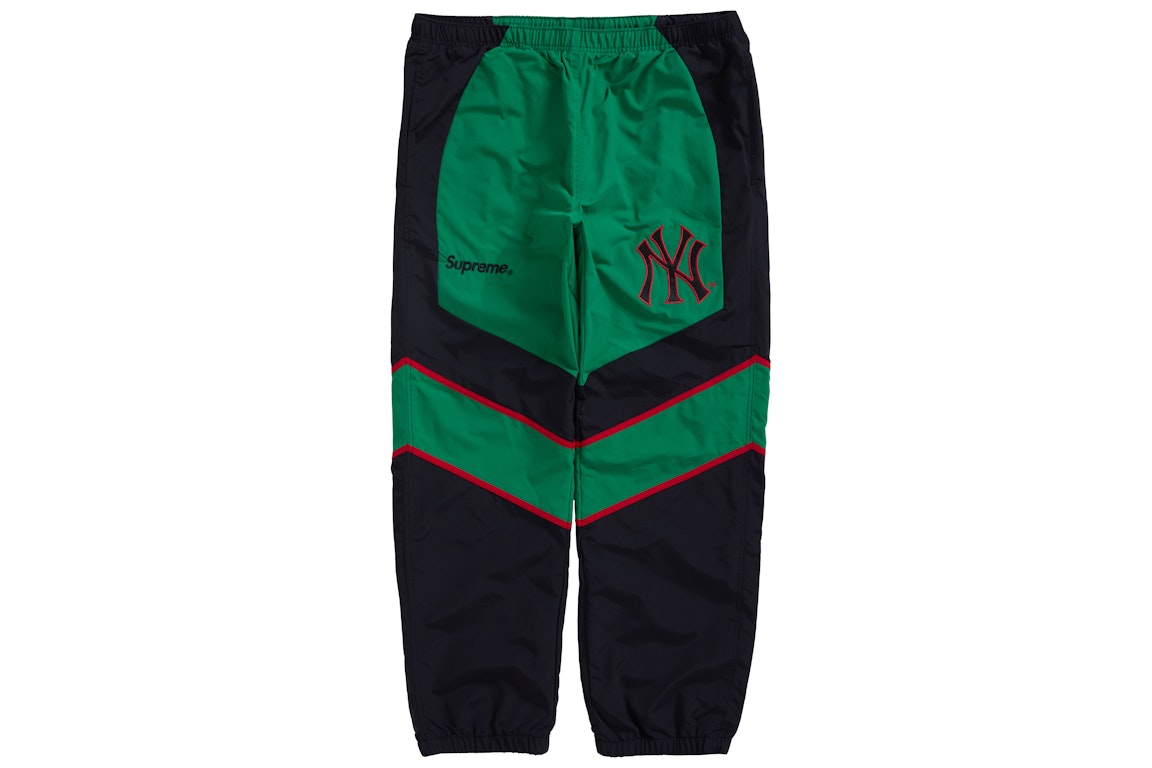 Pre-owned Supreme X New York Yankees Track Pant Green