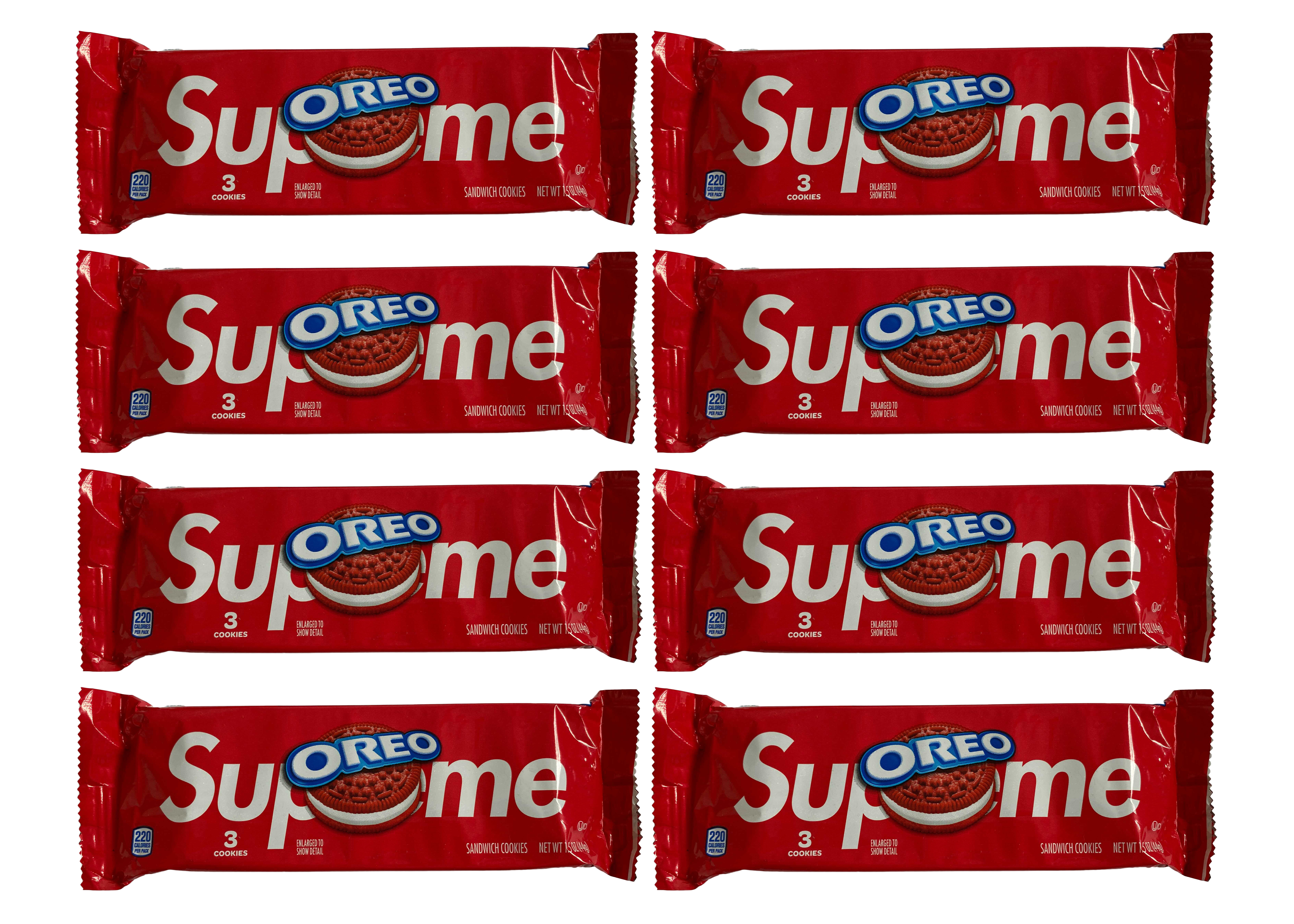 Supreme x Oreo 3-Pack 8x Lot (Not Fit For Human Consumption)