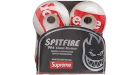Supreme x Spitfire Shop Logo Wheels White