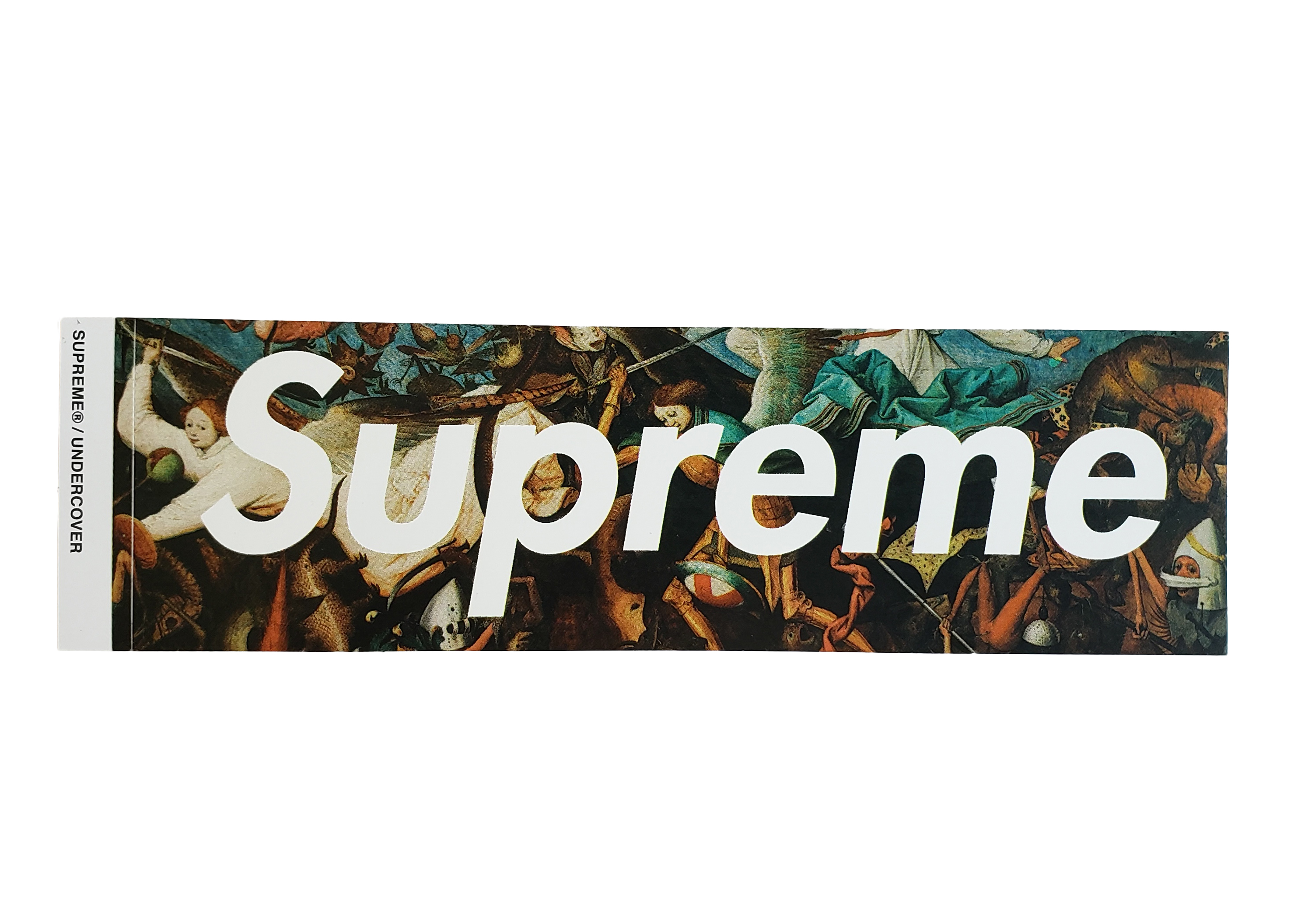 Supreme undercover on sale box logo sticker