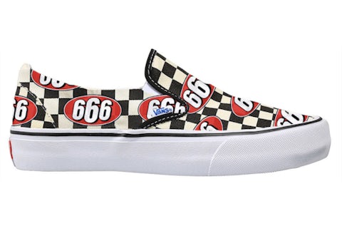 Vans Slip On Supreme 666 Checker Men s VN0A347VOX4 US