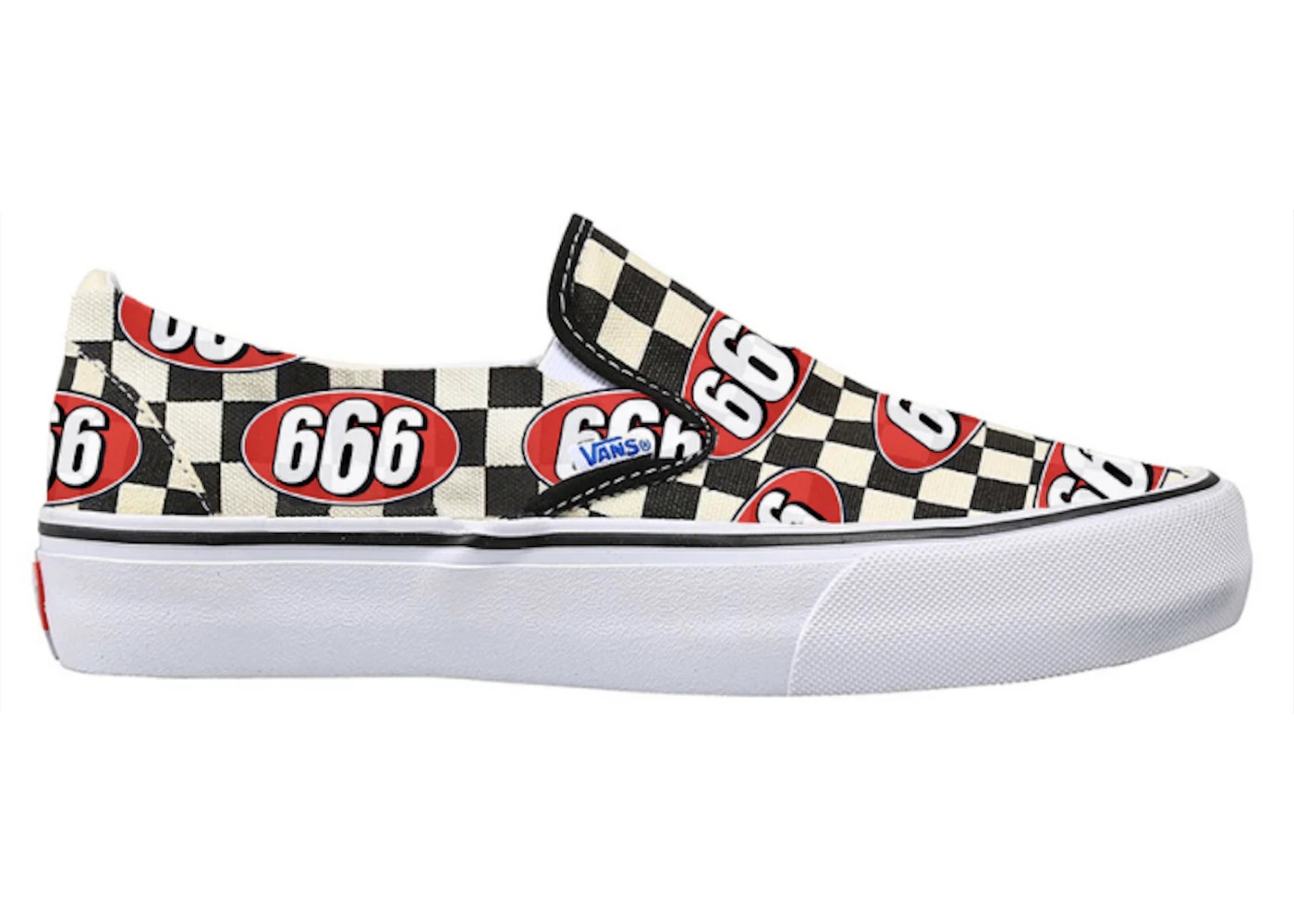 Vans Slip On Supreme 666 Checker