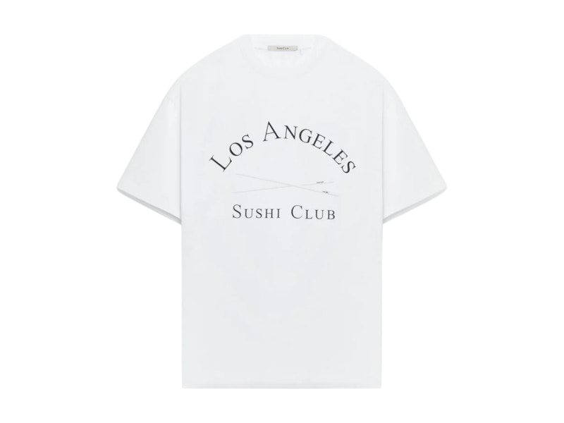 Sushi Club LASC Relaxed Tee White