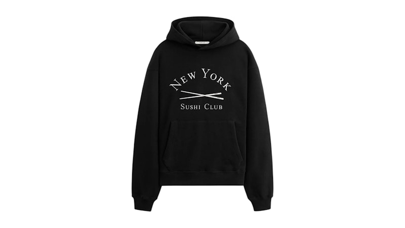 Sushi Club NYSC Hoodie Black Men's - FW23 - US