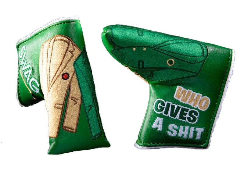 Swag Golf Gold Jacket Green Jacket Blade Golf Club Cover Green/Gold US