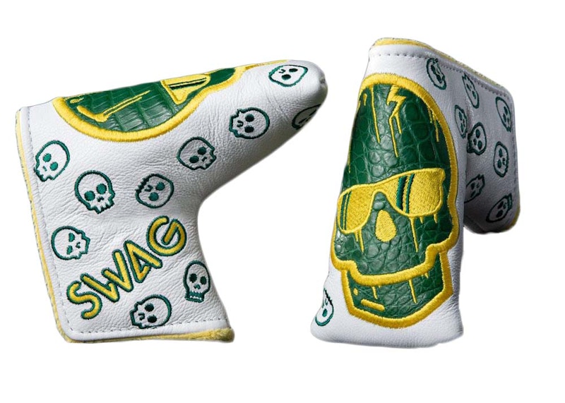 Swag Golf Real Deal Augusta Golf Club Cover White/Green/Yellow US