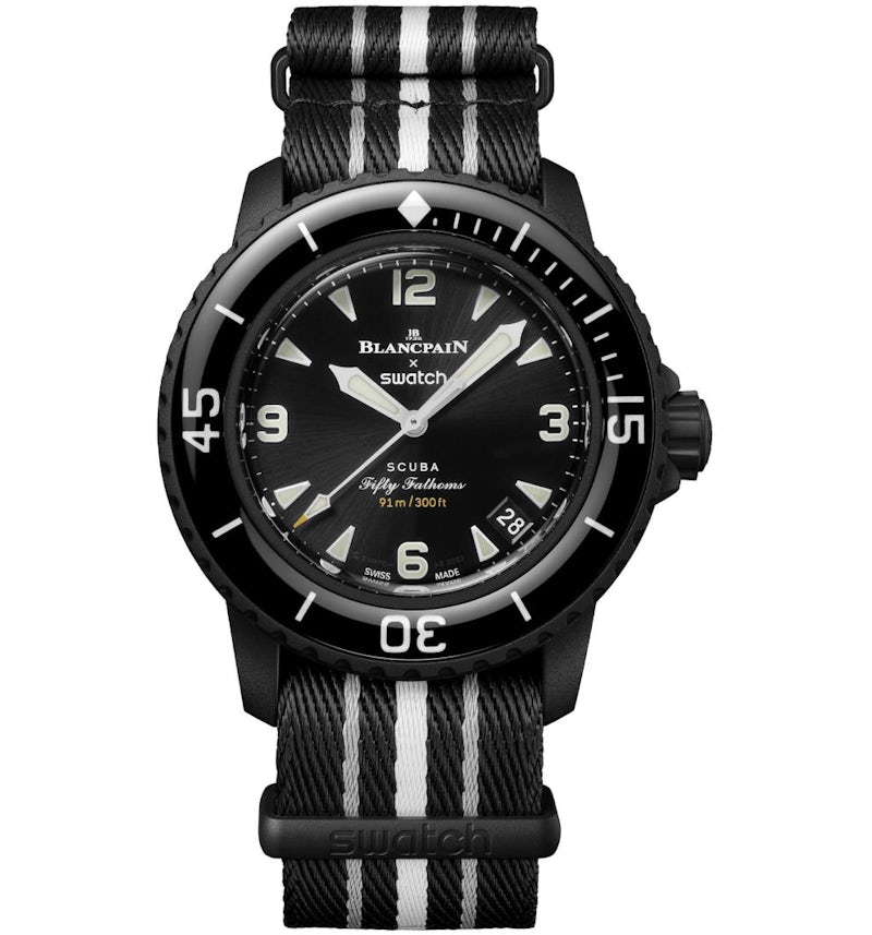 Orologio Blancpain x Swatch Scuba Fifty Fathoms Ocean of Storms