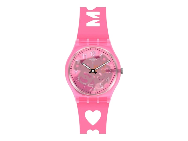 Pre-owned Swatch Women's  Love With All The Alphabet Gz354 In Plastic