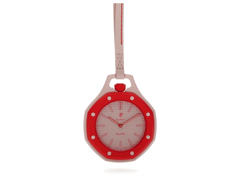 Men's Swatch x Audemars Piguet Royal Pop Otto Rosso SSX03R100N in Bioceramic