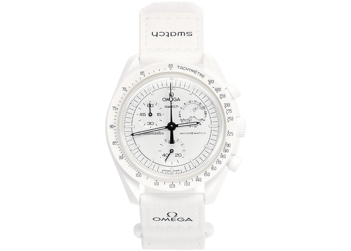 Swatch x Omega Bioceramic Moonswatch Mission To Moonphase Snoopy