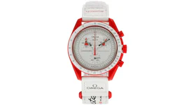 Montre Swatch x Omega Bioceramic Moonswatch Mission to Mars SO33R100