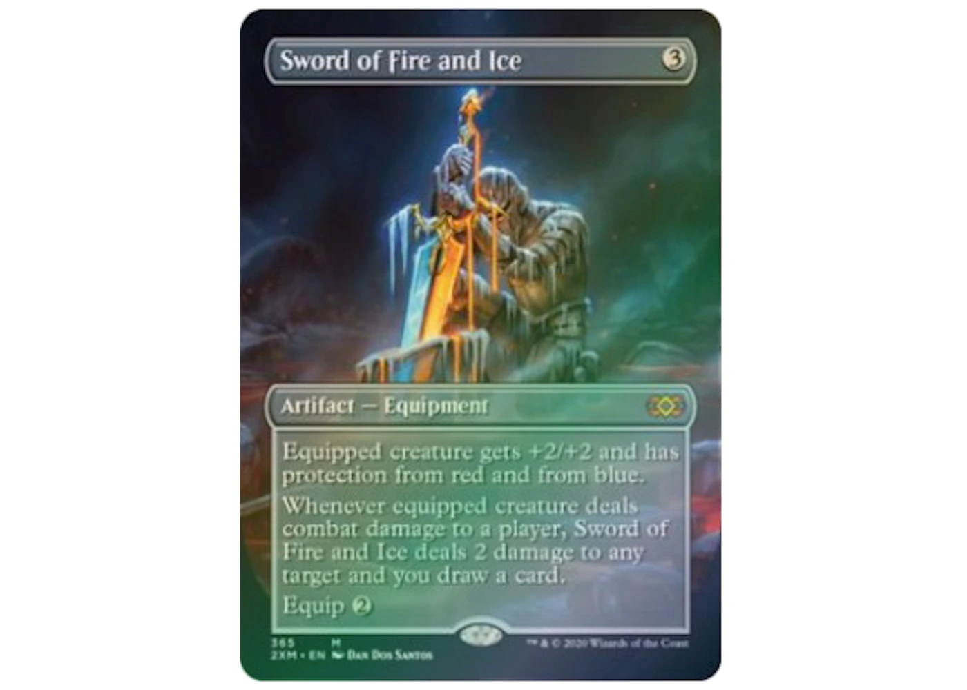 Sword of Fire and Ice Magic: The Gathering TCG Double Masters Box ...
