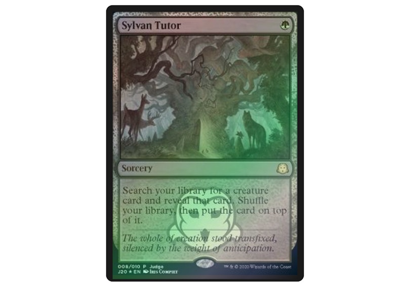 Sylvan Tutor (Foil) Magic: The Gathering TCG Judge Promos Promo #8