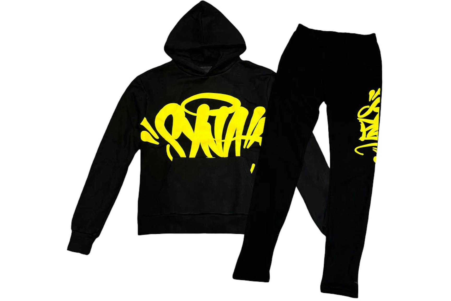Syna World Team Tracksuit Black/Yellow Men's - FW24 - US