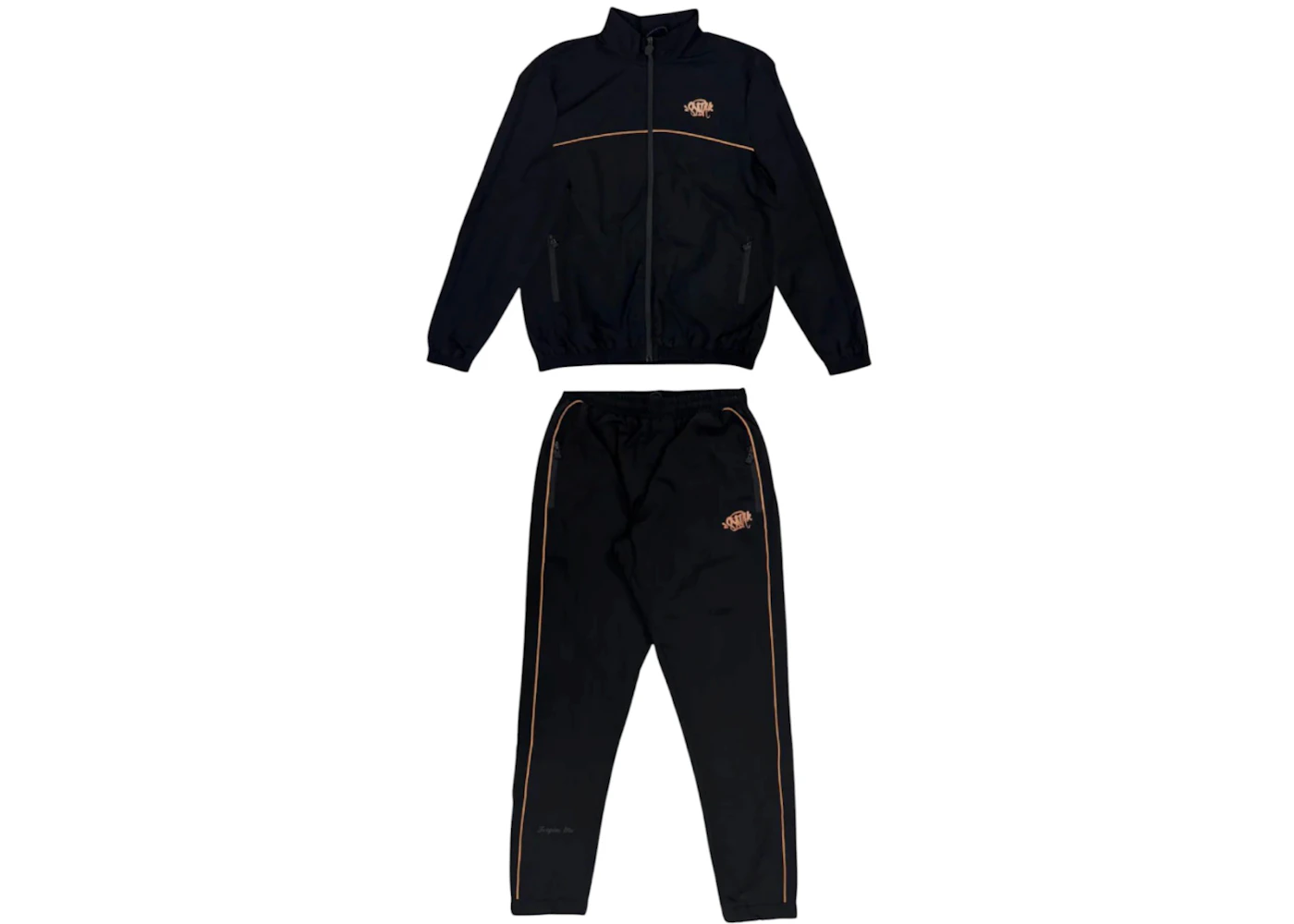 Syna World x CRG Shell Tracksuit Black/Rose Gold Men's - SS25 - US