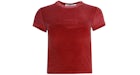 T by Alexander Wang Baby Tee Washed Red Alert