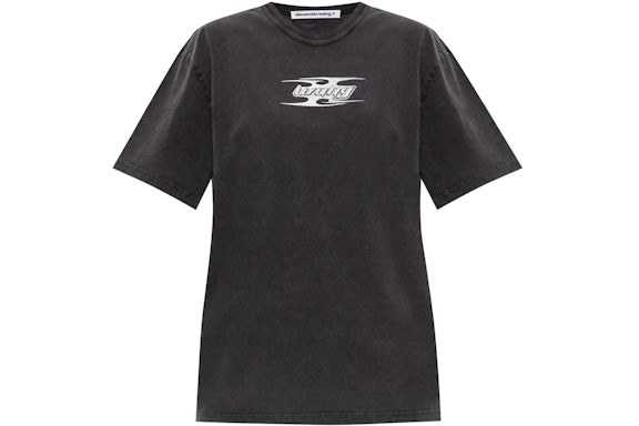 T by Alexander Wang Maglietta a maniche corte con logo Blade Cedro lavato