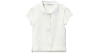 T by Alexander Wang Deconstructed Polo Cardigan White