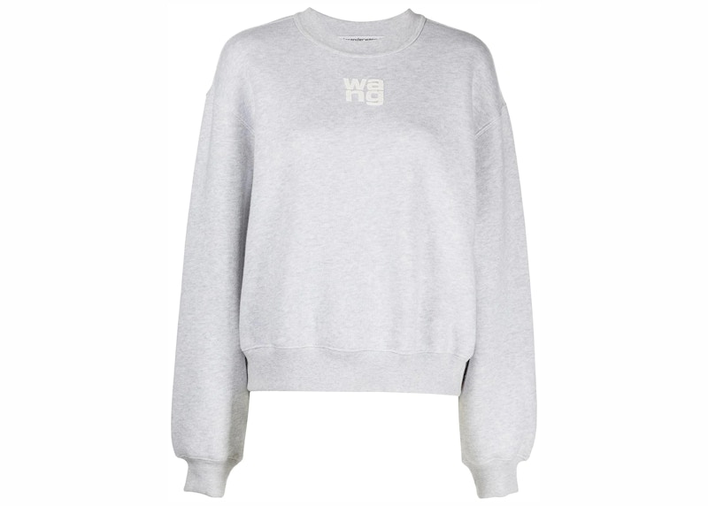 Alexander wang shop monogram crew sweat