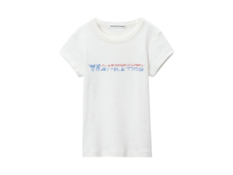 Tシャツ・カットソー Alexander Wang SS25 LOGO PRINT T-SHIRT (4CC2251542 020A) Printed T-shirt ALEXANDER WANG 4CC2251542 020A - Ancote
