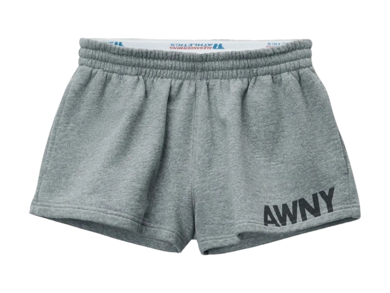 T by Alexander Wang Graphic Running Shorts Ocra - SS25 - US