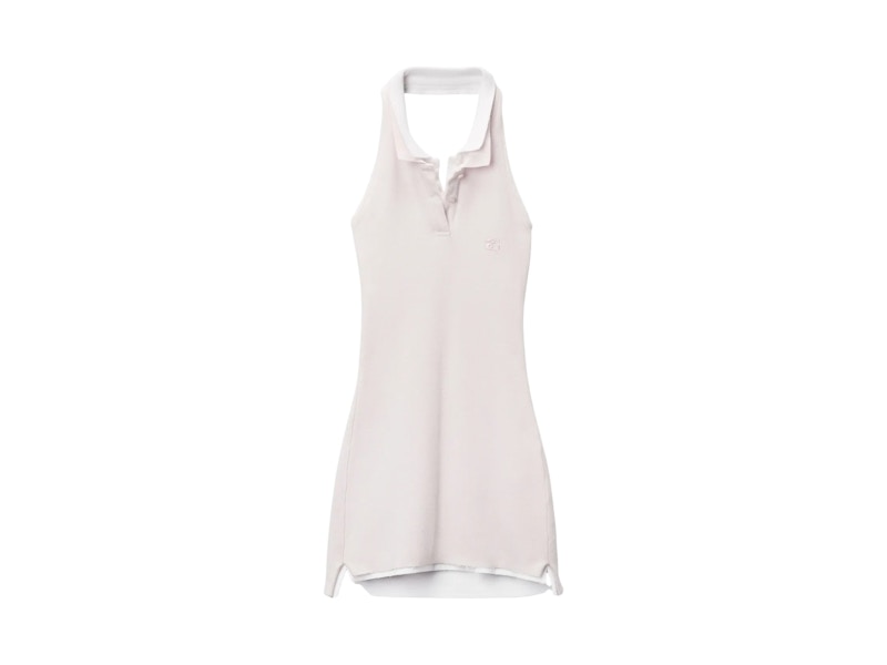 Pre-owned Alexander Wang T Women's T By Alexander Wang Layered Polo Mini Halter Dress In Raf