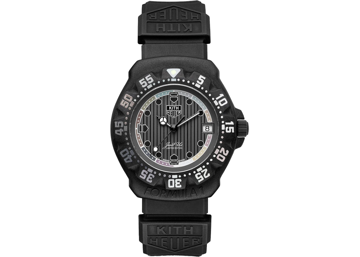 TAG Heuer x Kith Formula New York WA126A-BT0005 35mm in Rubber US