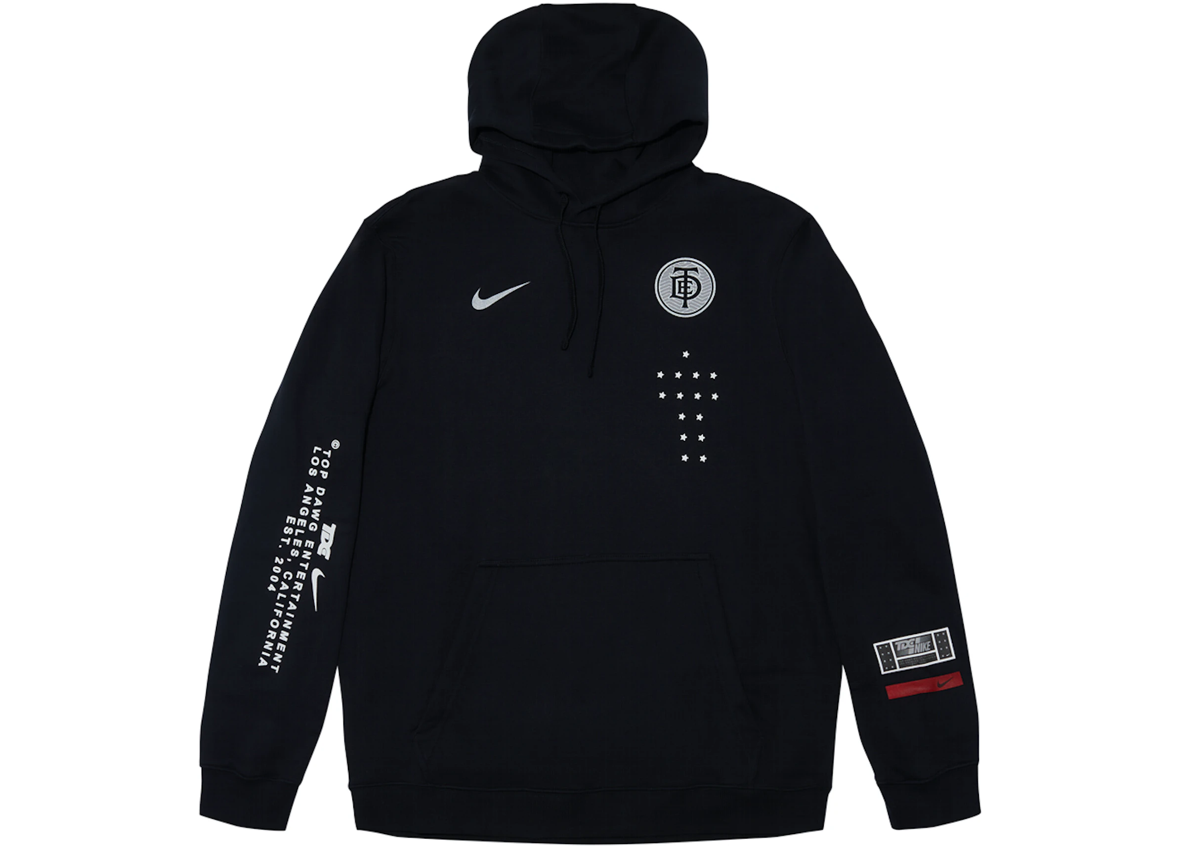 voorzetsel Zorg juni TDE x Nike Crest Logo TDE Black - SS18 - US