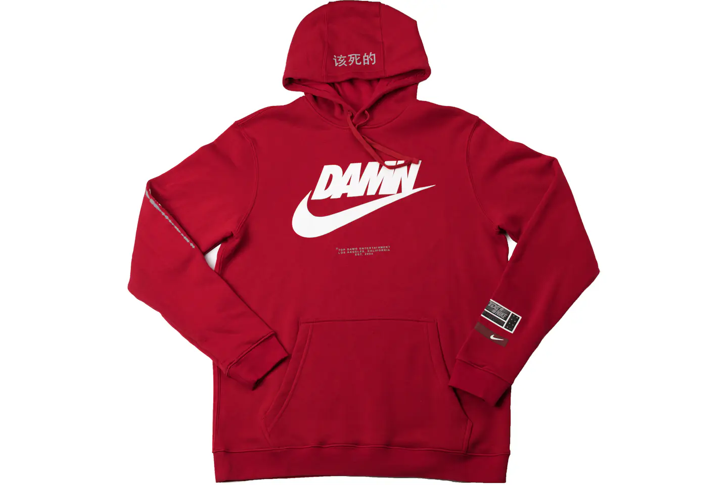 TDE x Nike Swoosh Logo TDE Red Men's - SS18 - US