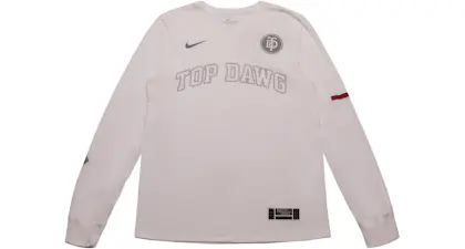 TDE x Nike Swoosh Long Sleeve TDE White Men's - SS18 - US