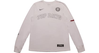 TDE x Nike Swoosh Long Sleeve TDE White Men's - SS18 - US