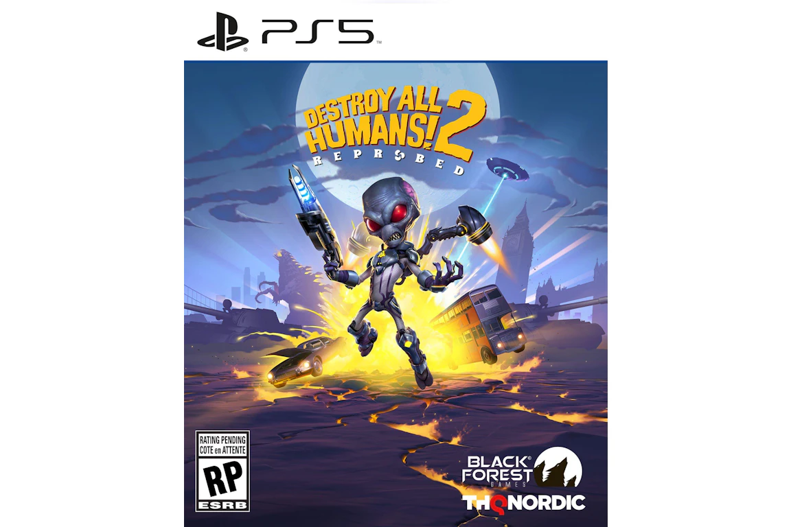 THQ Nordic PS5 Destroy All Humans! 2: Reprobed 2nd Coming Edition Video Game