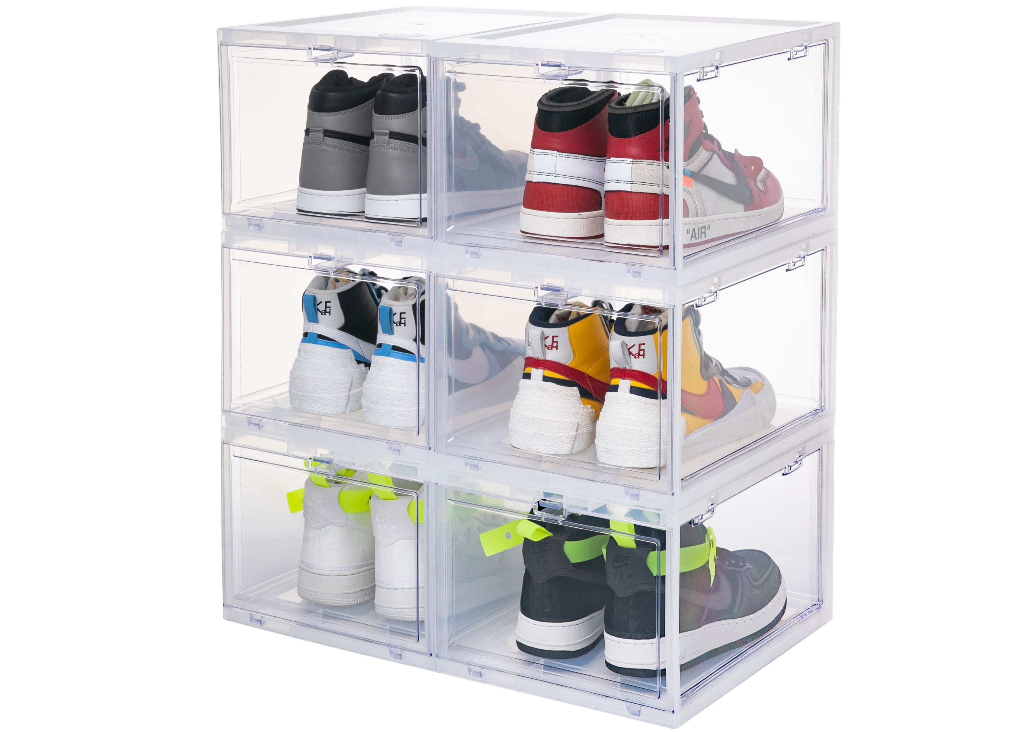 TOWER BOX Plus Sneaker Box (Set of 6) Clear - FW21 - US