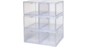 TOWER BOX Plus Sneaker Box (Set of 6) Clear