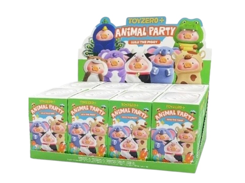 TOYZEROPLUS Lulu The Piggy Animal Party Series Figure Sealed Case