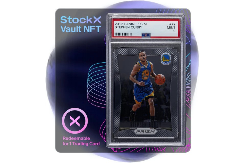 StockX Vault NFT Stephen Curry 2012 Panini Prizm #72 - PSA 9 Vaulted Goods