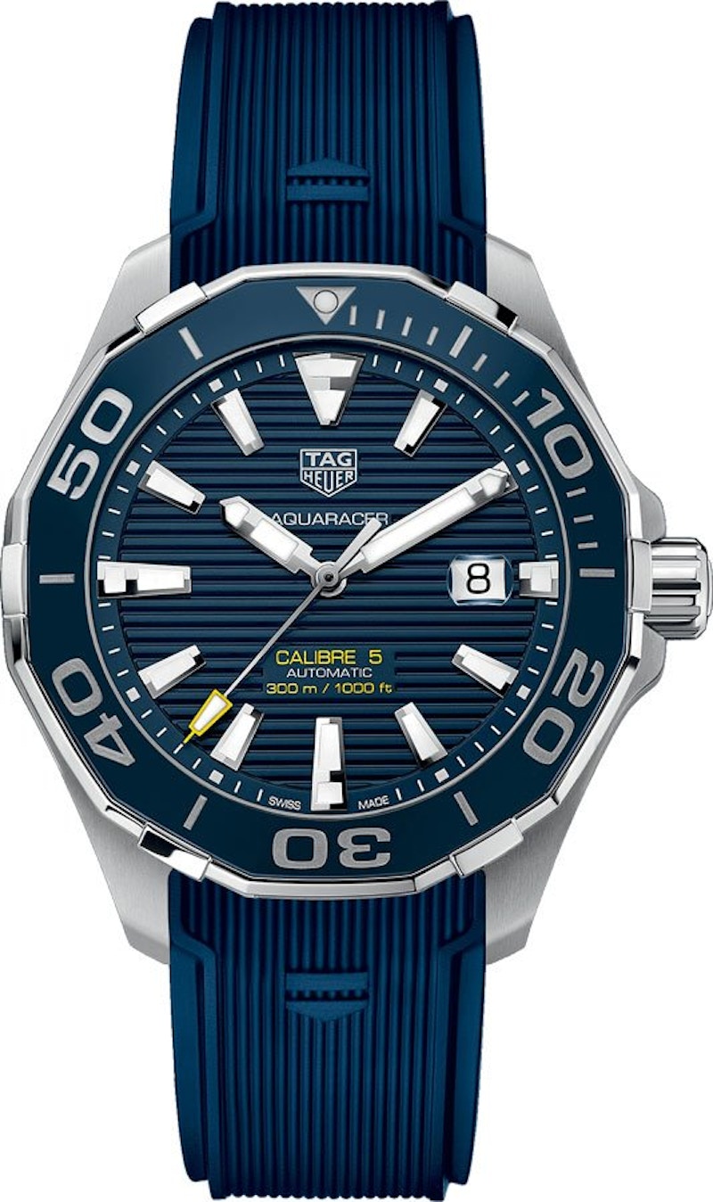 Tag Heuer Aquaracer Calibre WAY201B.FT6150 43mm in Stainless Steel