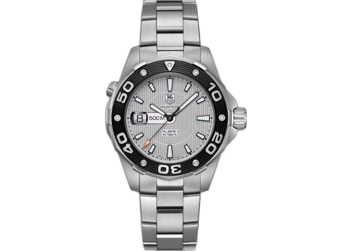 Tag Heuer Aquaracer Calibre 5 WAJ2111.BA0870 43mm in Stainless