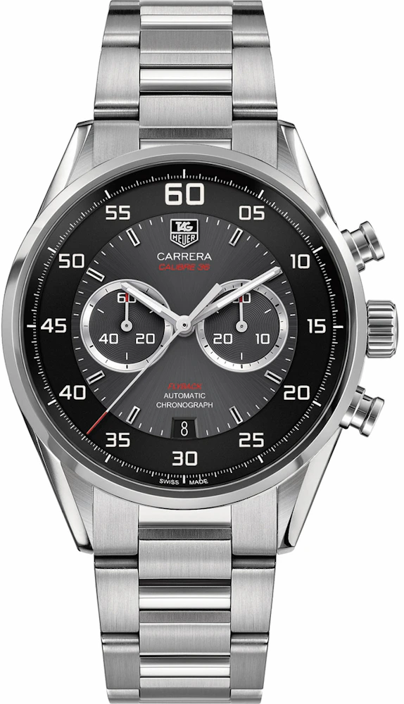 Tag Heuer Carrera CAR2B10.BA0799 43mm in Stainless Steel - US