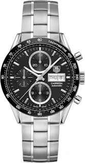 Tag Heuer Carrera CV201AG.BA0725 42mm in Stainless Steel - US