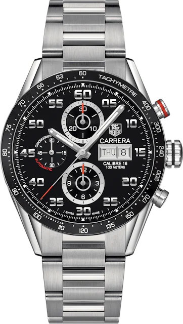 Tag Heuer Carrera CV2A1R.BA0799 43mm in Stainless Steel - US