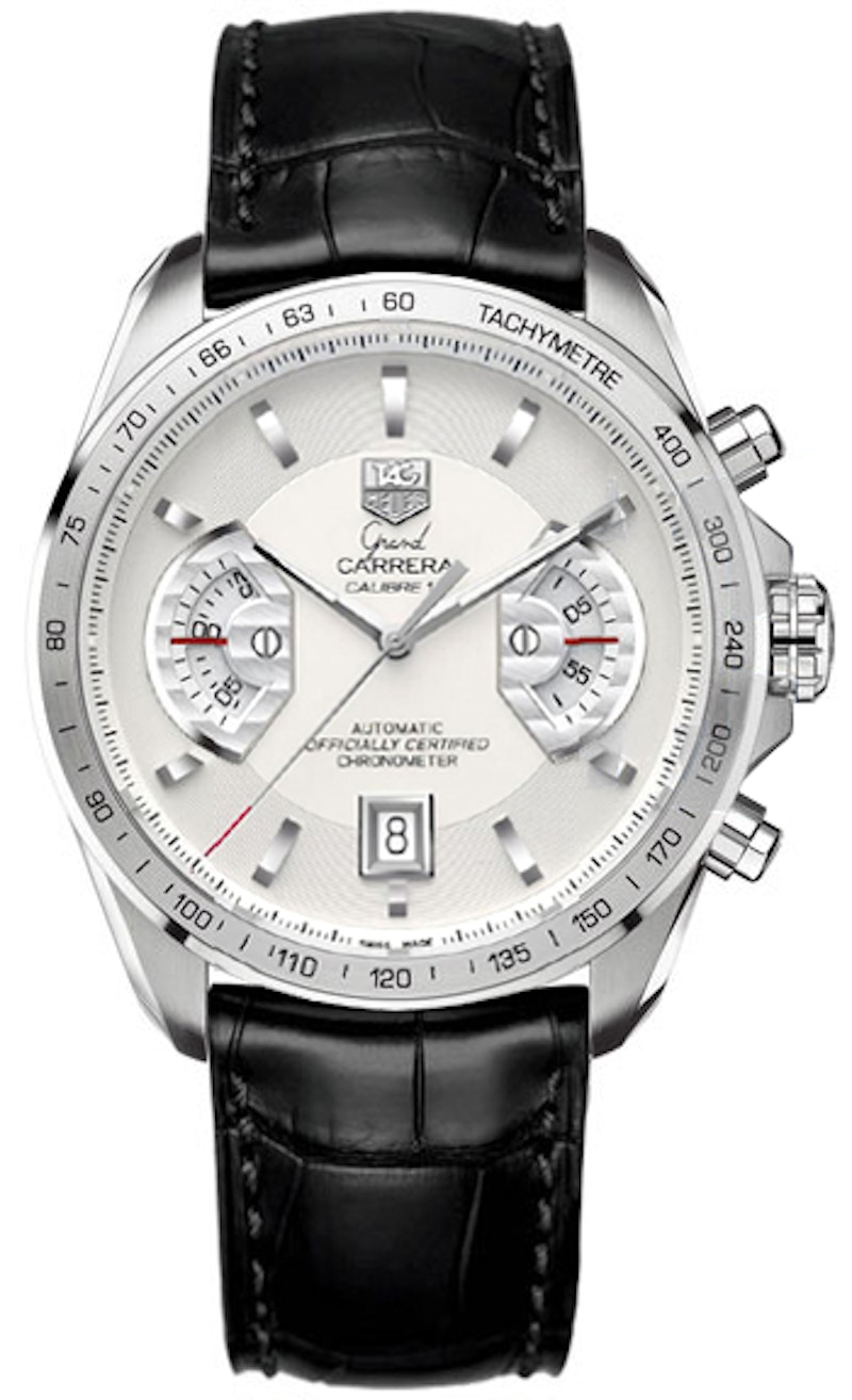 Tag Heuer Grand Carrera Calibre CAV5115 43mm in Stainless Steel US