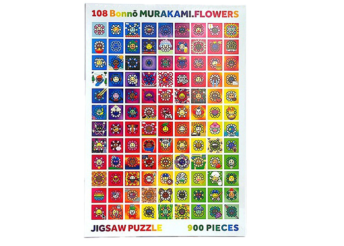 Takashi Murakami 108 Bonno Flowers Puzzle (900 Pieces)