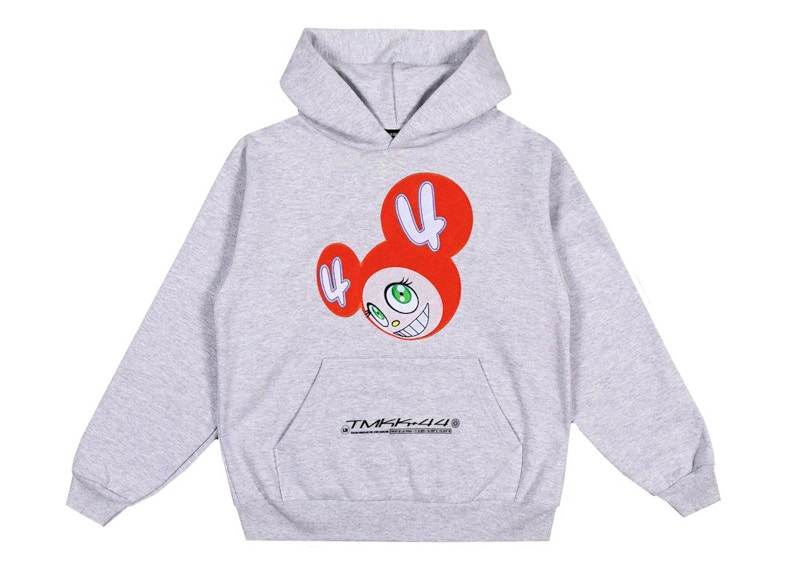 Takashi Murakami +44 DOB Hoodie Grey