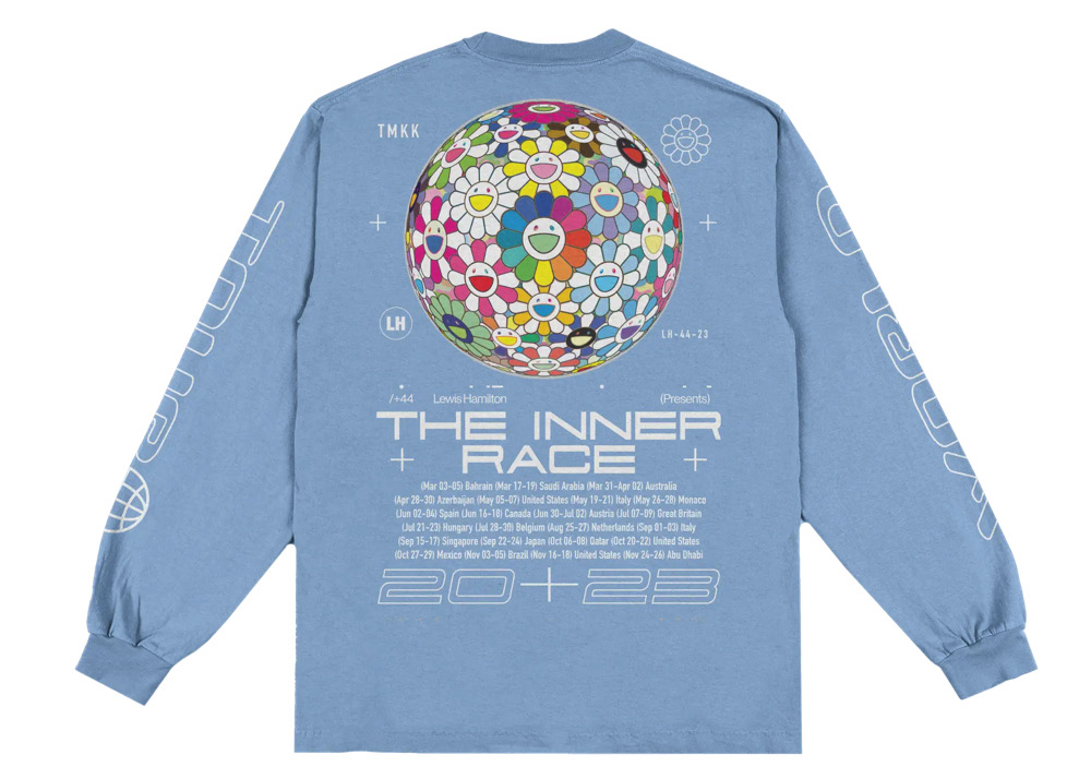 Takashi Murakami +44 World Tour L/S T-shirt Blue Men's - SS24 - US