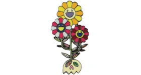 Takashi Murakami ComplexCon Flower Cluster Pin Multi
