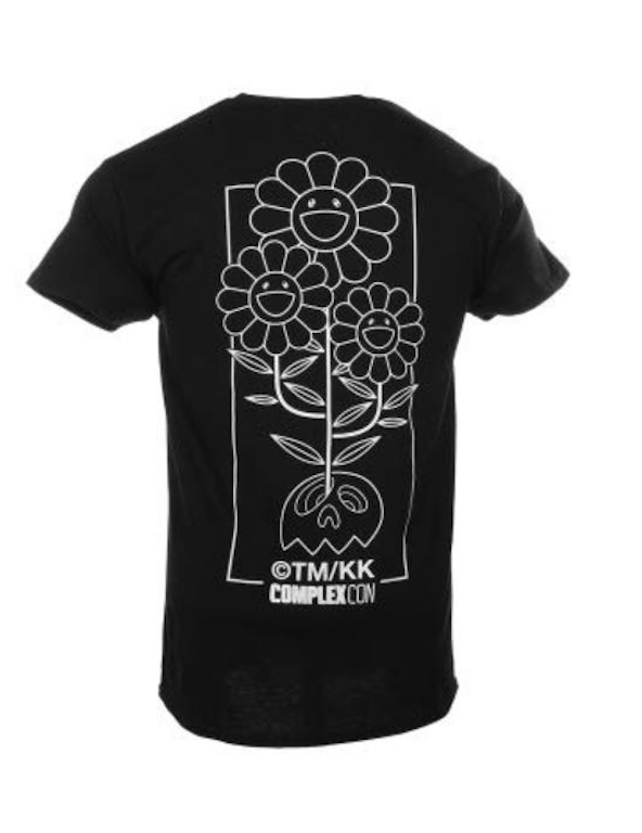 Pre-owned Takashi Murakami Complexcon Flower Cluster Tee Black