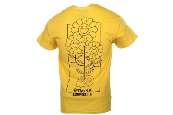 Takashi Murakami ComplexCon Flower Cluster Tee Yellow