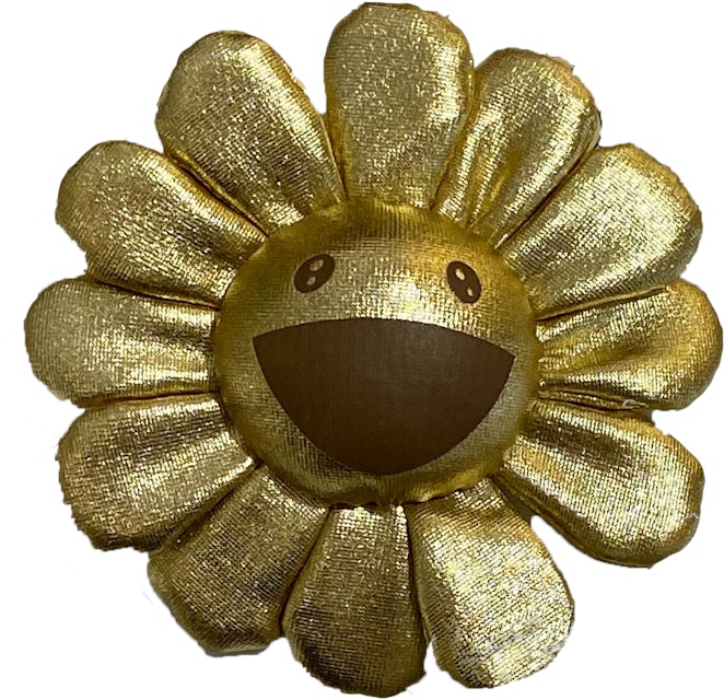 Takashi Murakami ComplexCon Flower Plush Pin Gold - US