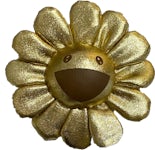 Takashi Murakami ComplexCon Flower Plush Pin Gold